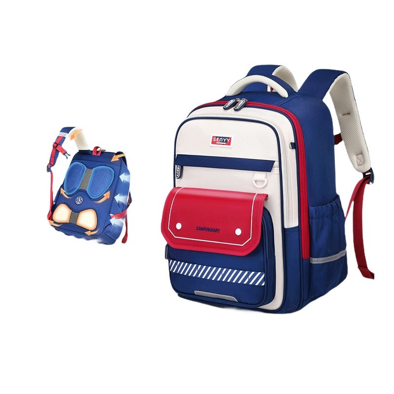 School Backpack For Students Little Boys And Girls Red Small