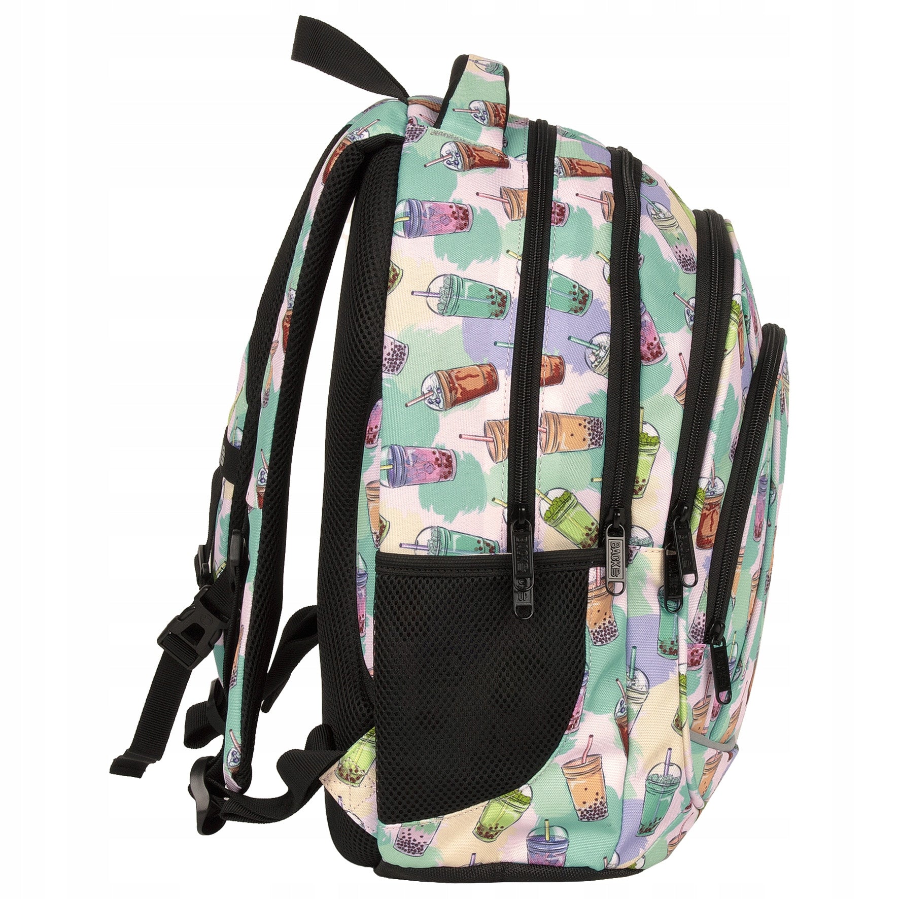 School Backpack Girls Pastel Bubble Tea BackUp Brand Back Up