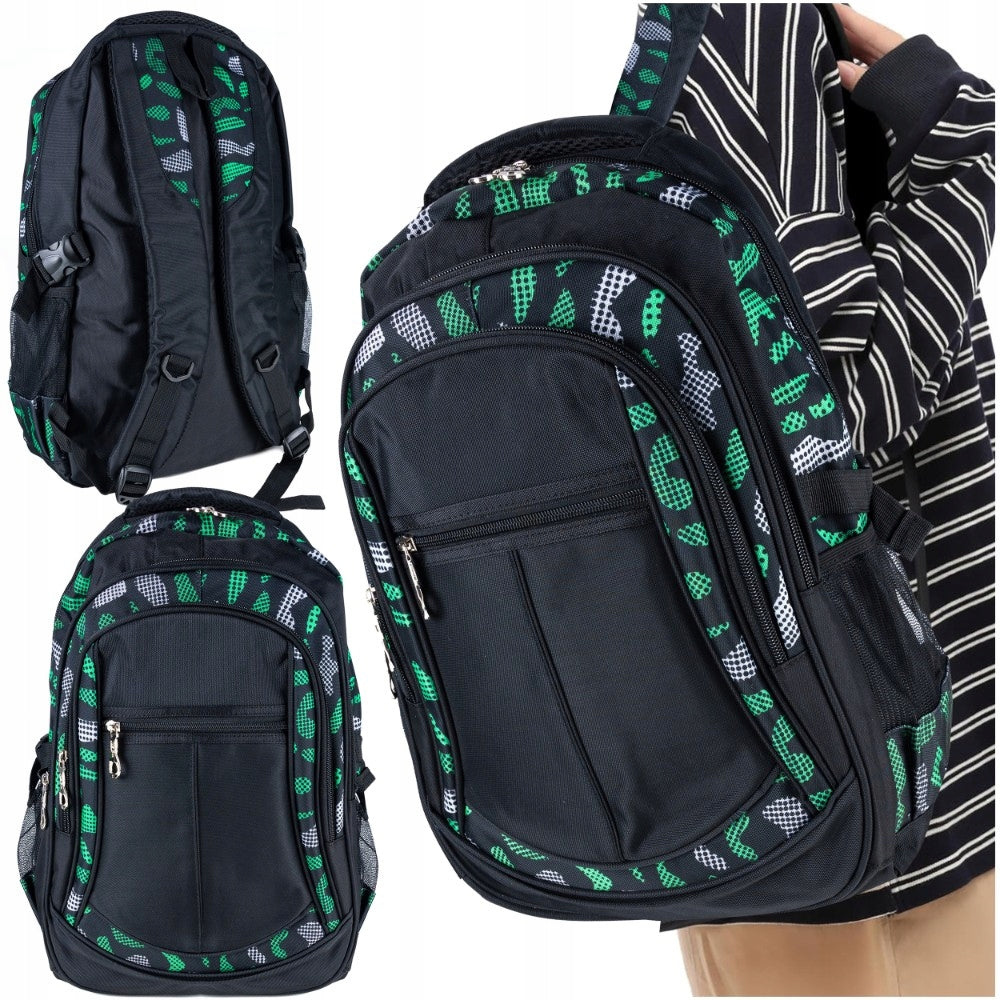 School Backpack Hiking Urban Trekking Satchel Large Spacious