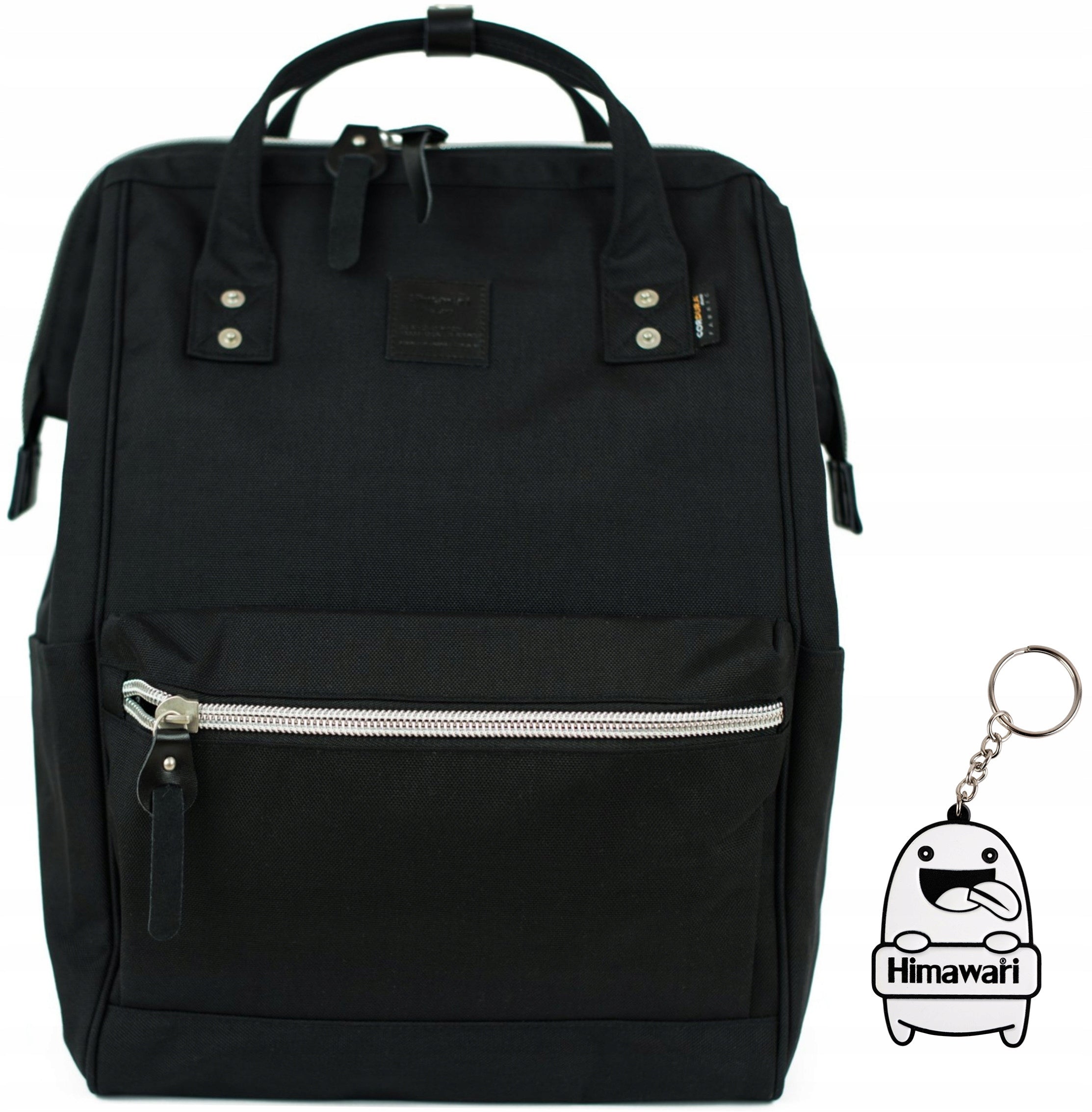 School Backpack Himawari Urban - Waterproof Laptop Storage Black
