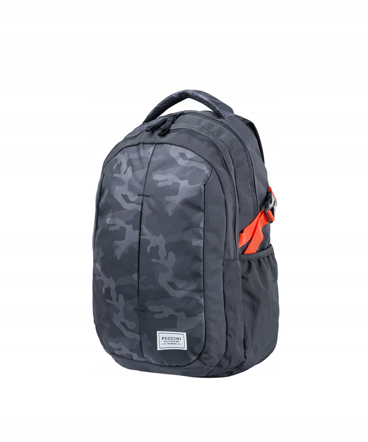 School Backpack Large Sports Hiking Soft PUCCINI Grey PM4011 4