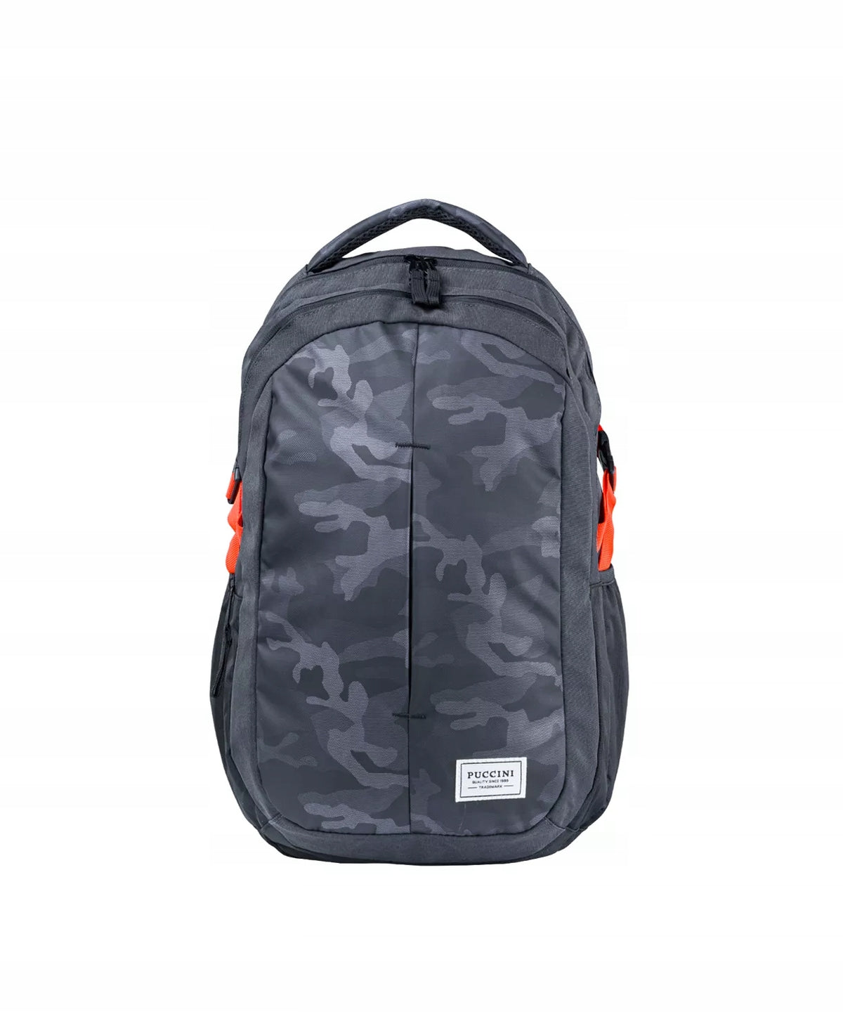 School Backpack Large Sports Hiking Soft PUCCINI Grey PM4011 4