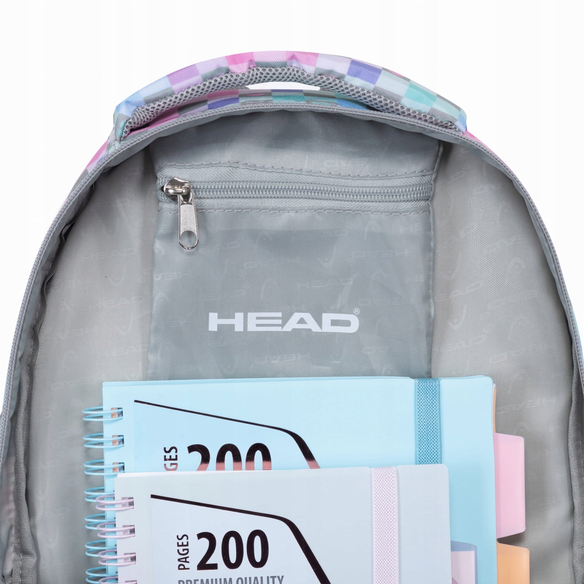 School Backpack Multi-Chamber Multicolor Ab330 For Girls Class 1-3 Brand Head