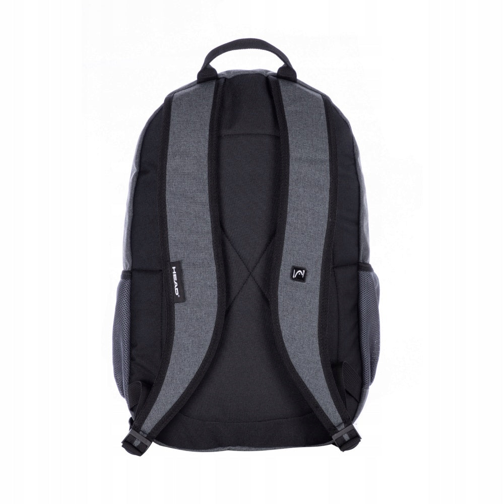 School Backpack Multi-Chamber Youth Grey Head Shades 30x46x15 Brand Head