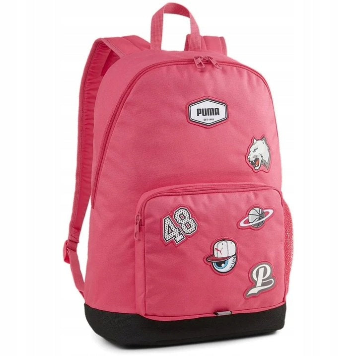 School Backpack PUMA Patch Pink Patches Laptop Packaging status original