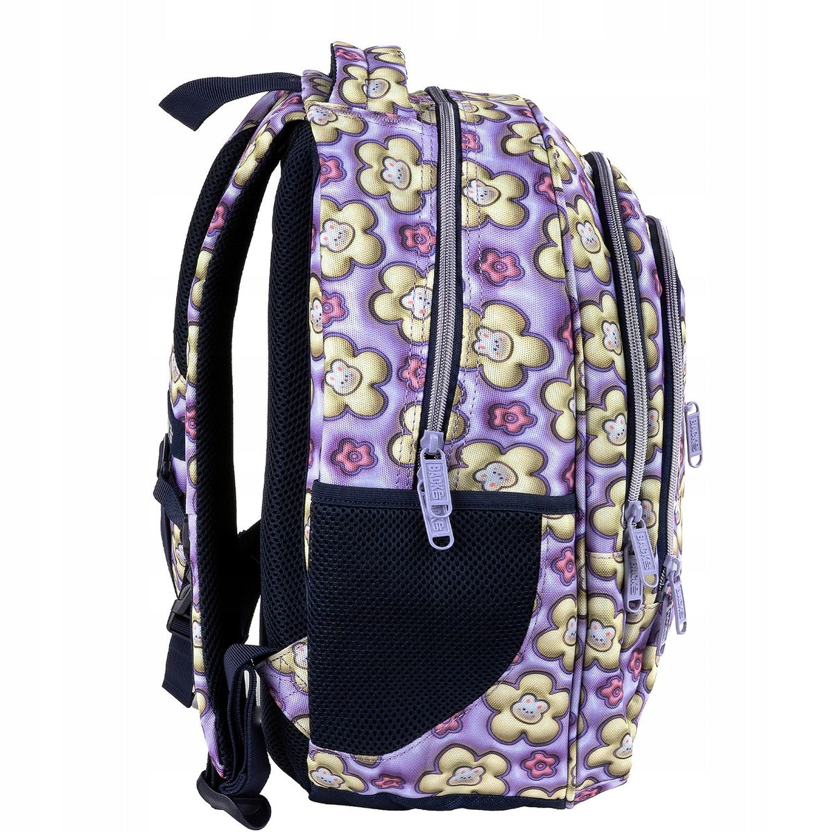 School Backpack Pastel Bunnies 3D O43 Derform PLB8043 Manufacturer code PLB8O43