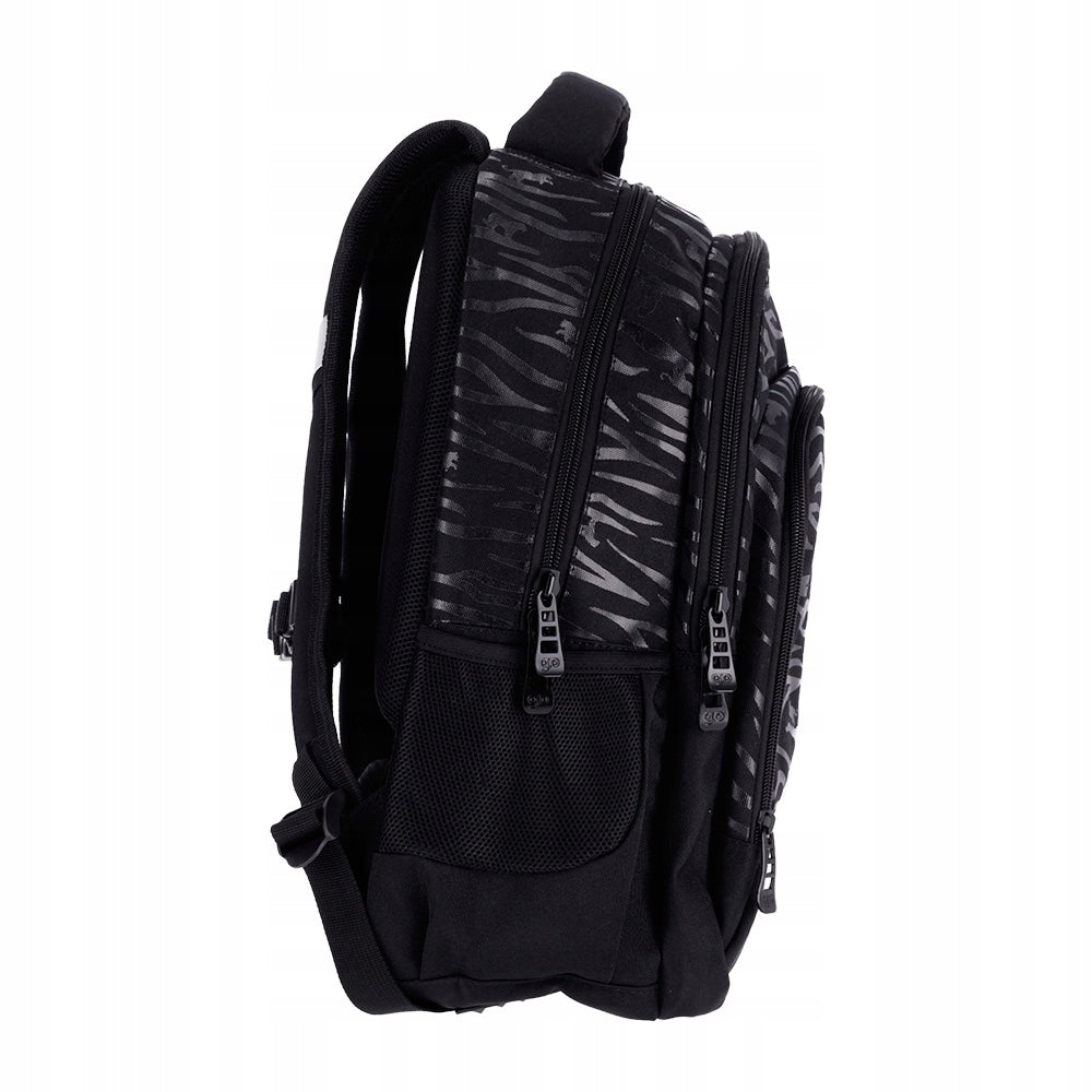School Backpack STRIGO Misty Black Tiger Brand Strigo