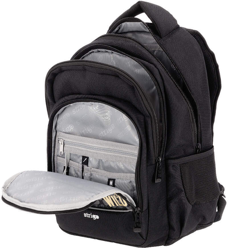School Backpack STRIGO Misty Black Wild EAN (GTIN) 5902315574892