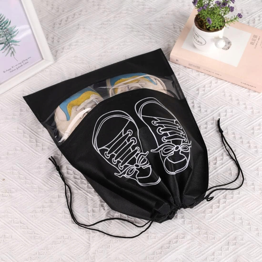 School Backpack School Bag Organizer Strong Spacious + Shoe Bag Brand Gotel