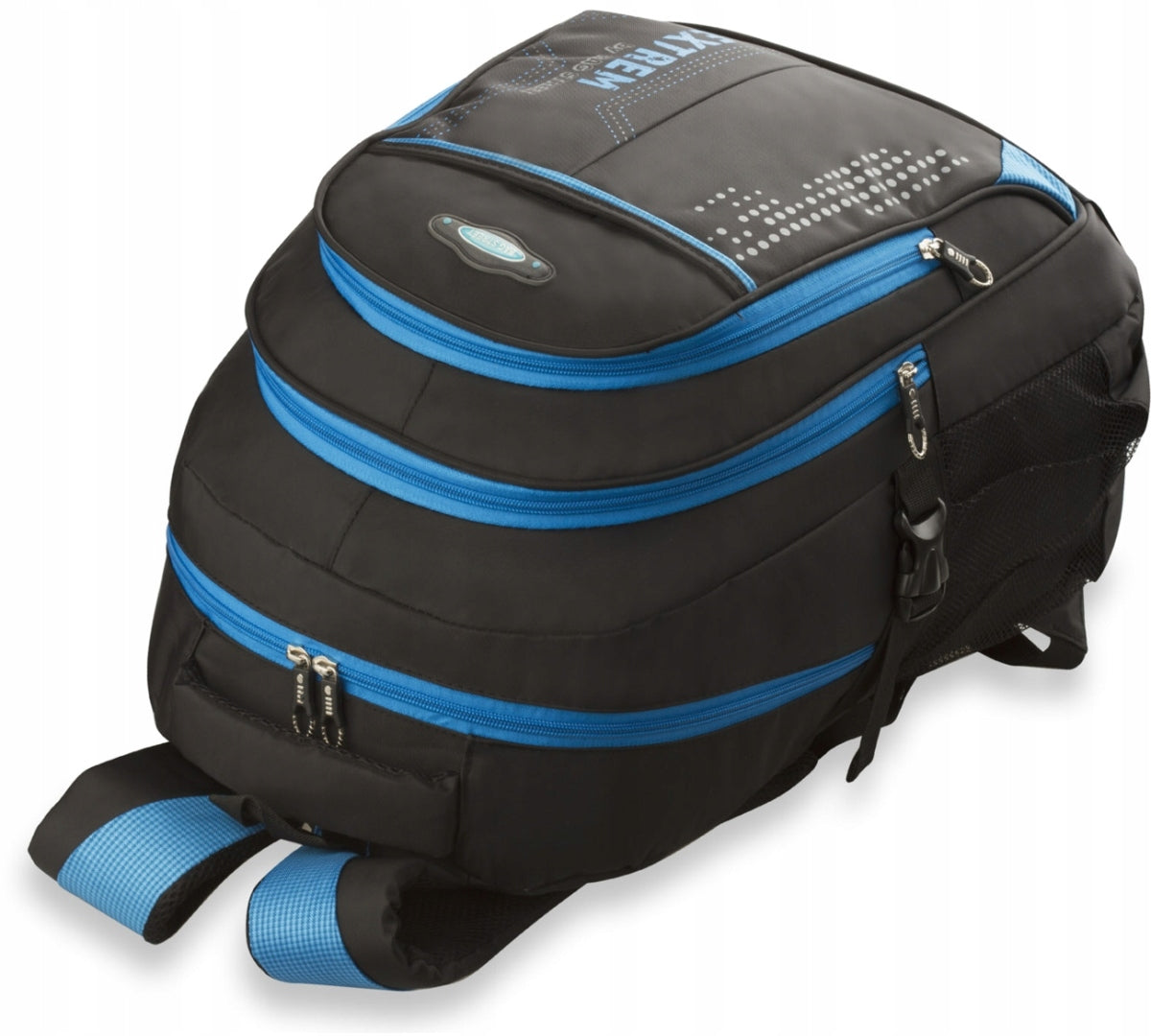 School Backpack Solid Black Urban Sports Spacious Waterproof For Work Brand BAG STREET