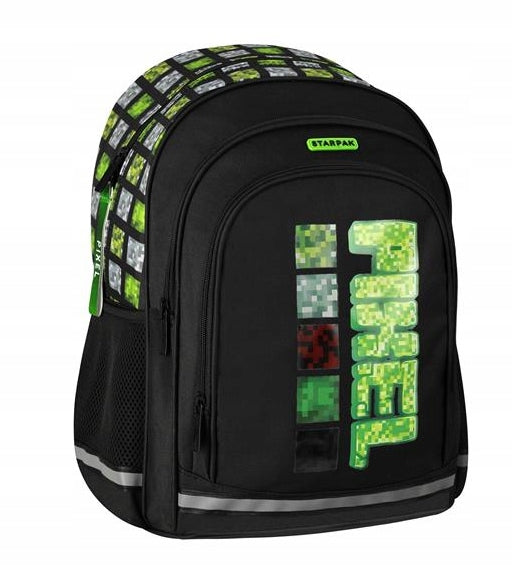 School Backpack Youth Satchel Pixel for boy 1-3 class large Manufacturer code 527187