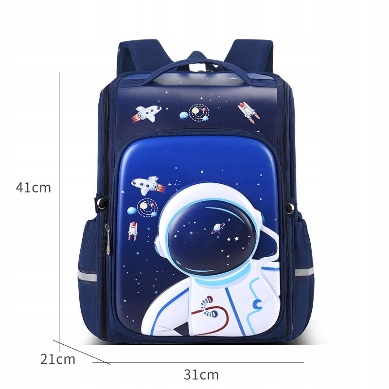 School Backpack for Boy 3D ASTRONAUT CITY SATCHEL FOR SCHOOL EAN (GTIN) 5906146120310