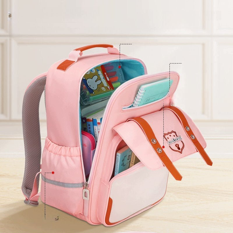 School Backpack for Kids Boys and Girls Blue Lightweight Brand no brand