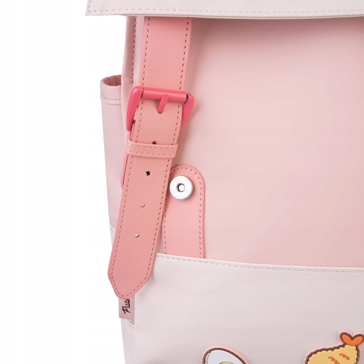 School Backpack with Flap Pusheen Sushi Roll Large for Girl to School Brand Grupoerik