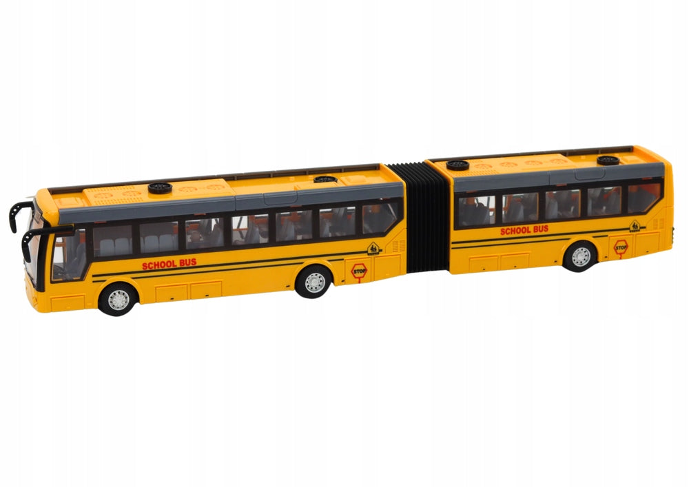 School Bus Remote Controlled Articulated RC 1:32 Yellow Brand LEAN Toys