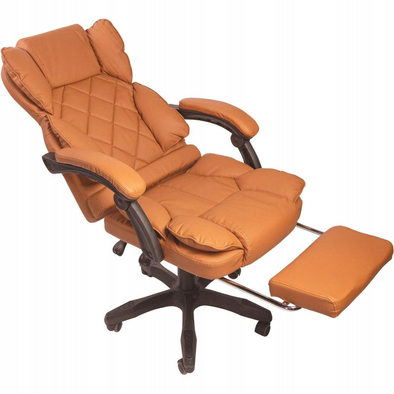 School Chair Swivel Desk Chair Footrest Light Brown Manufacturer code 818-2