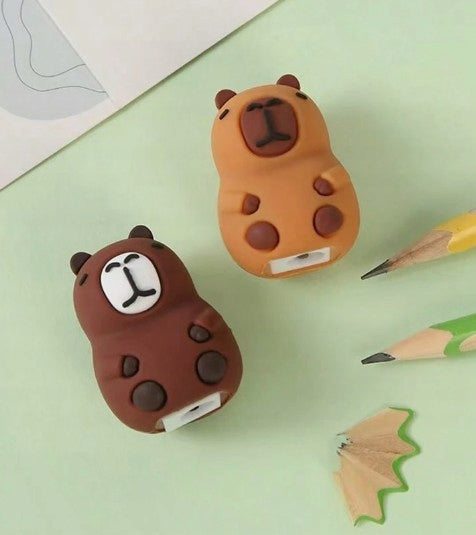 School Pencil Sharpener for Pencil Case Pencil Sharpener for Capibara Capybara Pencils Brand no brand