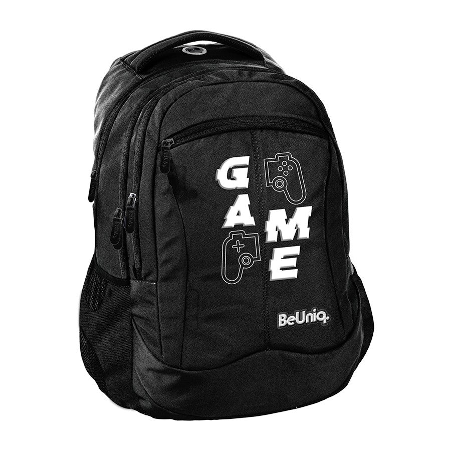 School Satchel BACKPACK Black BeUniq Game Pad Joystick Controller Brand Paso