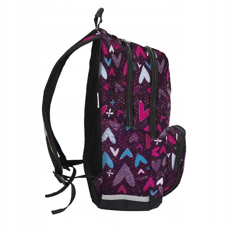 School Satchel Backpack for Girls in Hearts Packaging status original