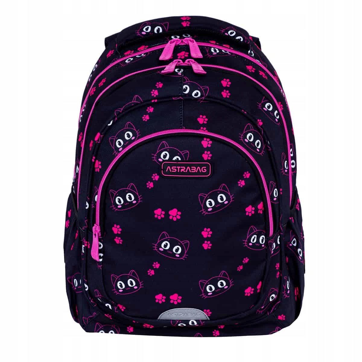 School Set Backpack Bag ASTRABAG For Girls Kitten Cats Cat Eyes Manufacturer code 5901137321295