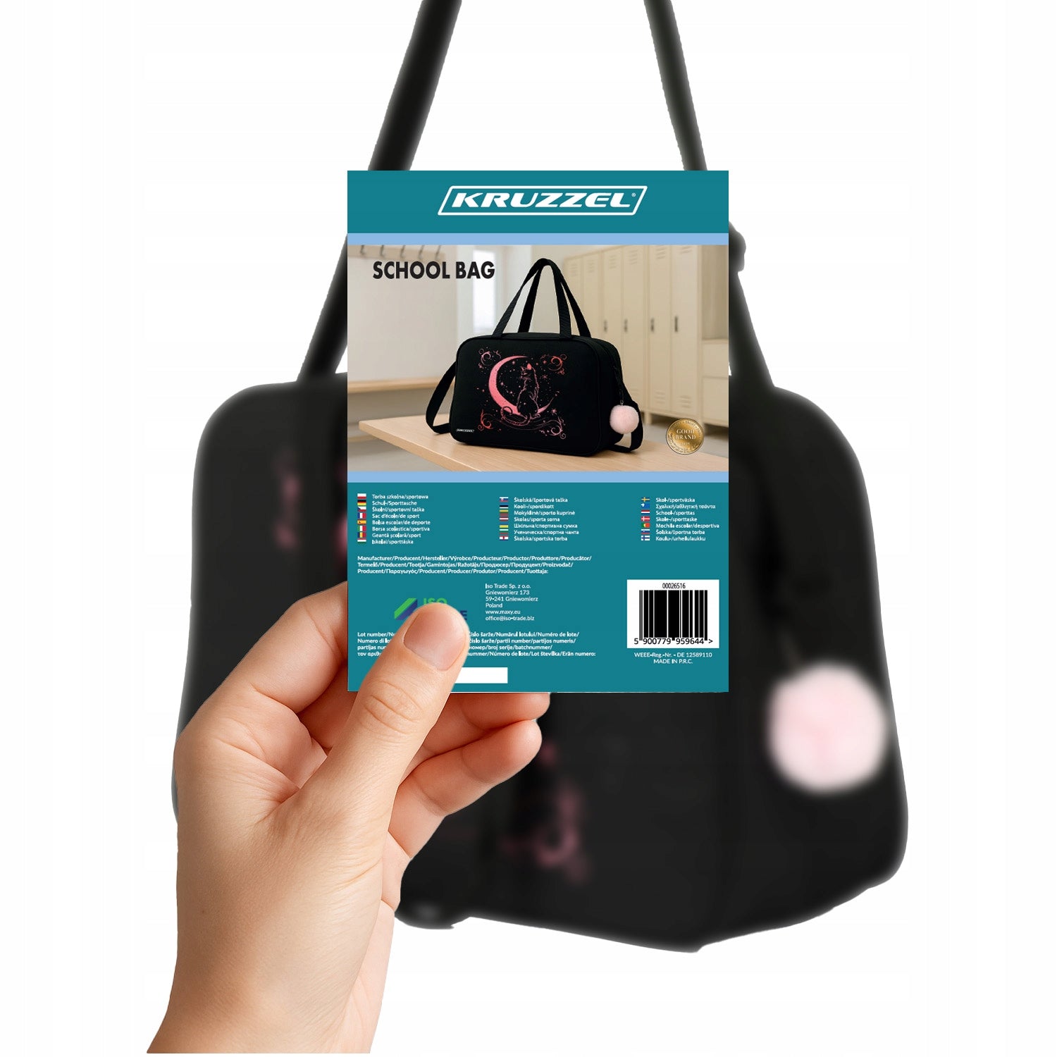 School/Sports bag Kruzzel 26516 Kruzzel Brand Kruzzel