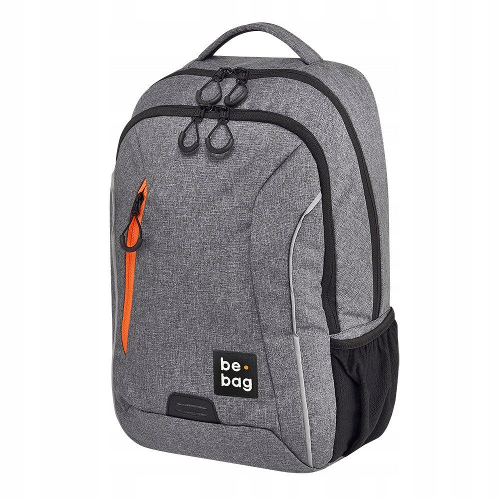 School backpack 18l be.bag grey Grey Melang HERLITZ Brand Herlitz
