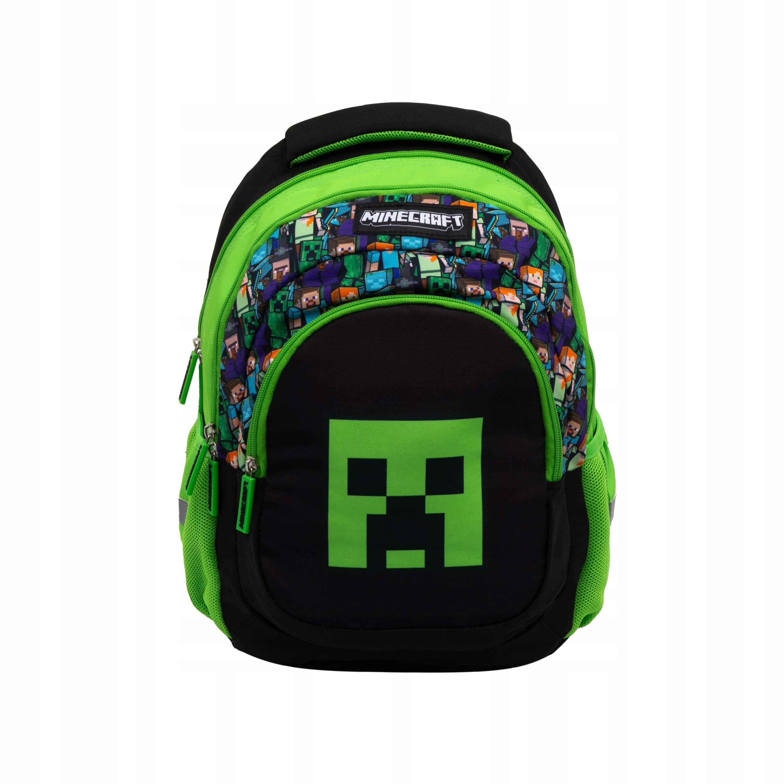 School backpack 20L 3 compartments Astra MINECRAFT creeper for boy class 1-3 Packaging status original