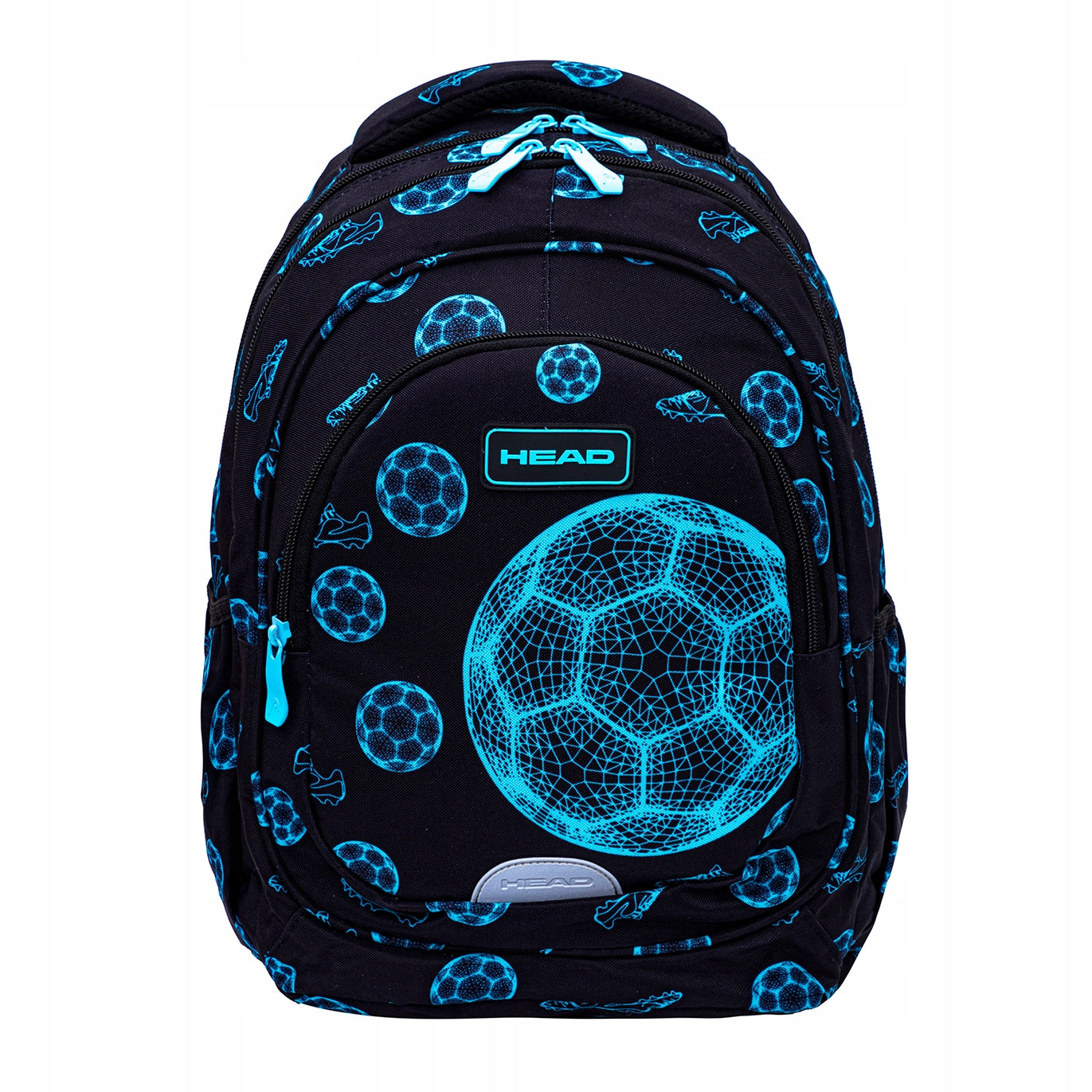 School backpack 20L Head Football fan 3 compartments, AB330 for boy class 1-3 Packaging status original