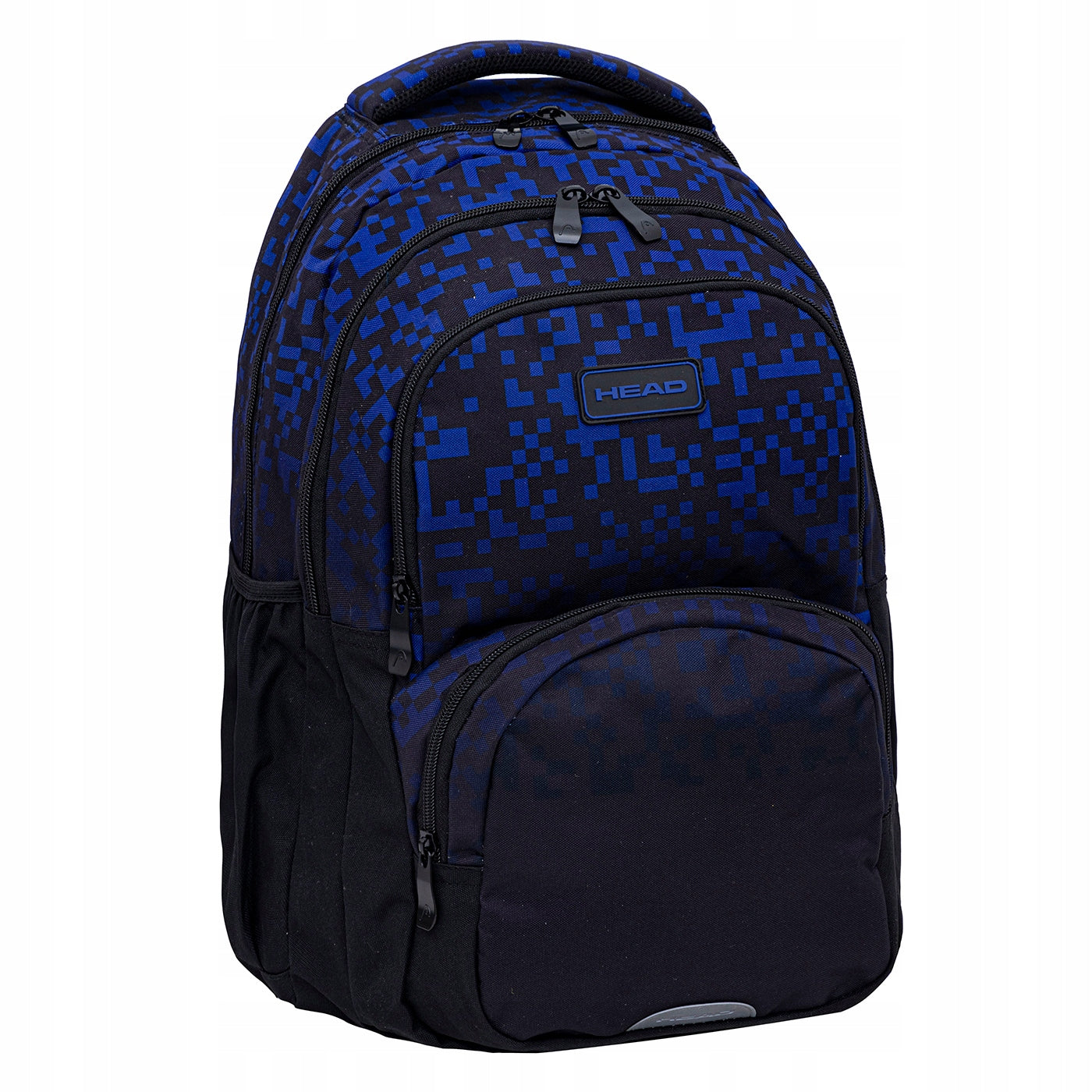 School backpack 27L Head Blue Bricks 3 compartments, AB200 for boy class 4-8 Manufacturer code 502025049