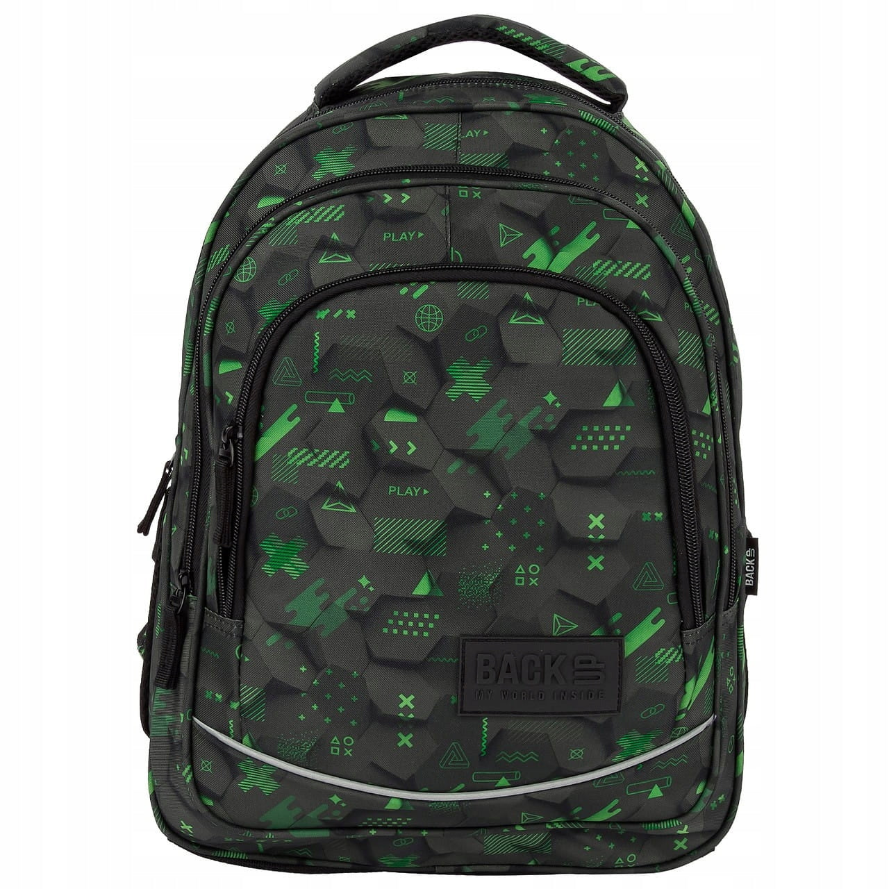 School backpack 3D BACKUP black, ergonomic 26L Manufacturer code PLB7X63