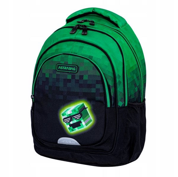 School backpack ASTRABAG AB330 game PIXEL HERO for the player Manufacturer code 502024095