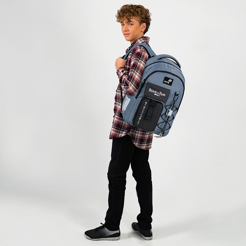 School backpack Anime Attack on Titan youth for boys large Kite Packaging status original