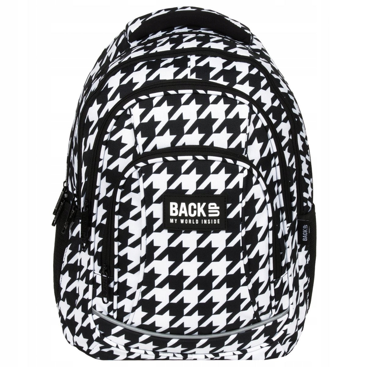 School backpack BackUP 26 L pepitka, CLASSY CHESSBOARD 26 LITER. Packaging status original