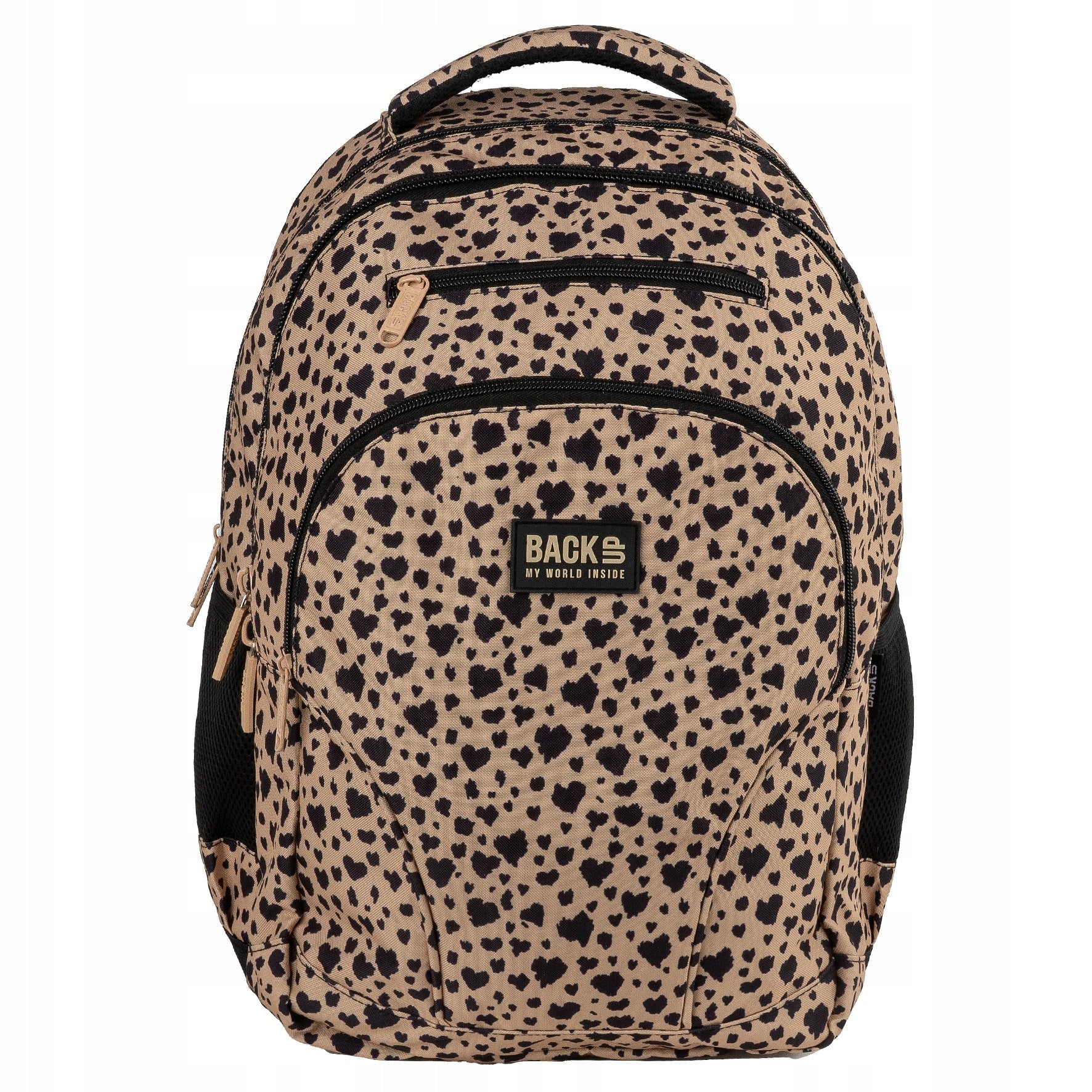 School backpack BackUP 30L PANTHER BEIGE AND BLACK PANTHER Packaging status original