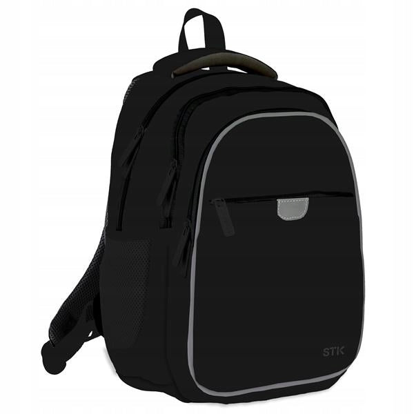 School backpack. Black