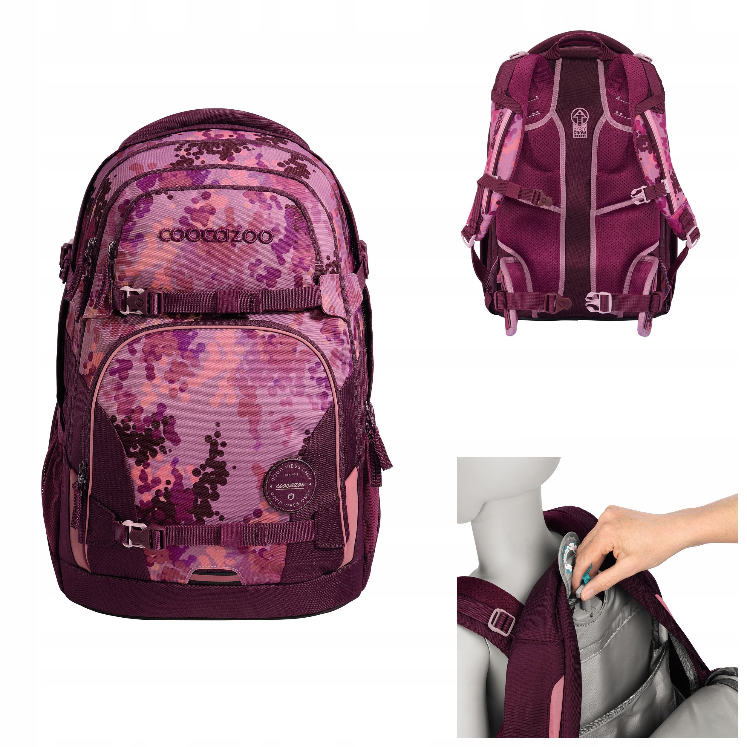 School backpack Coocazoo Porter 35L ergonomic 135 - 180 cm
