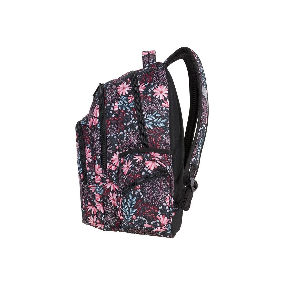 School backpack CoolPack CP FLASH CORAL BLOSSOM coral flowers Manufacturer code a270