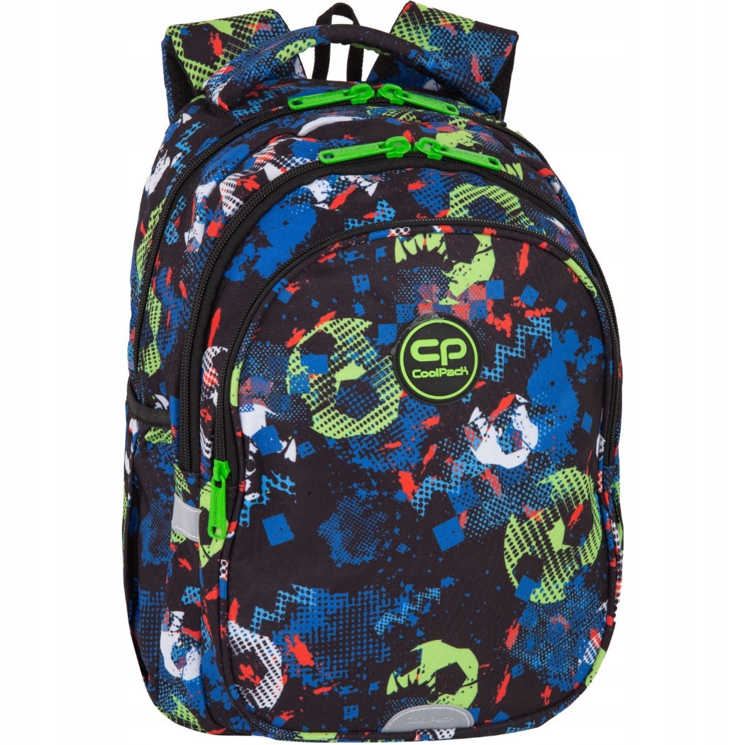 School backpack CoolPack Football 1-3 class for boy Set Manufacturer code 6434