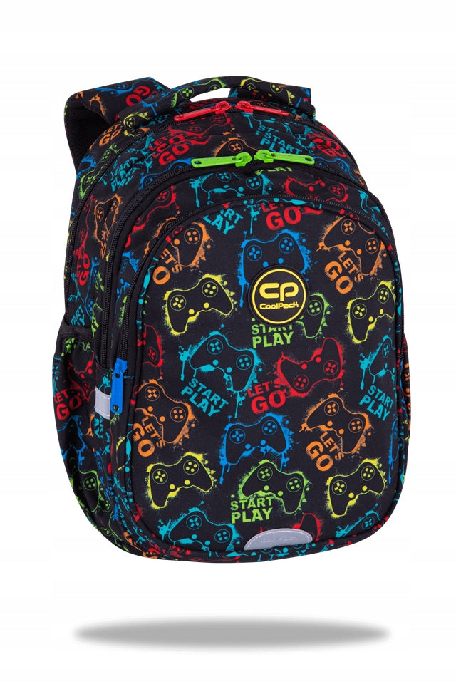 School backpack CoolPack JERRY class 1-3 Xplay for player pads