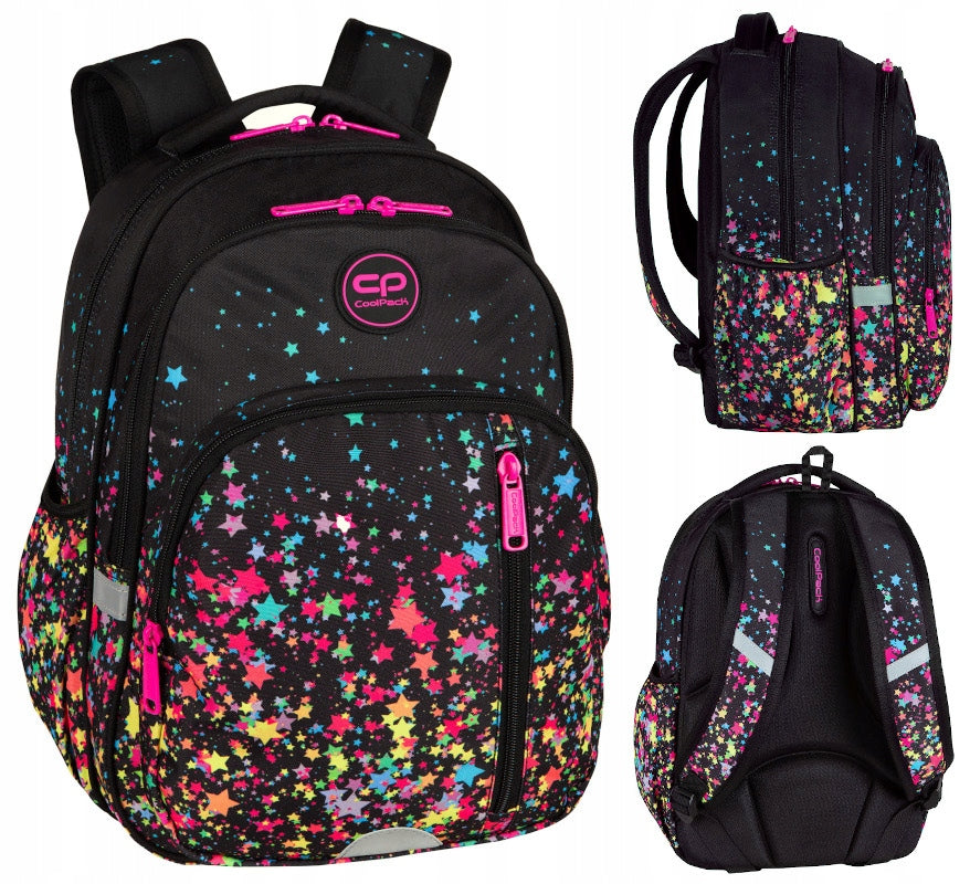 School backpack CoolPack Jewrry Galaxy stars roomy