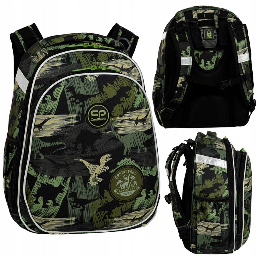 School backpack CoolPack Turtle Adventure Park F015672