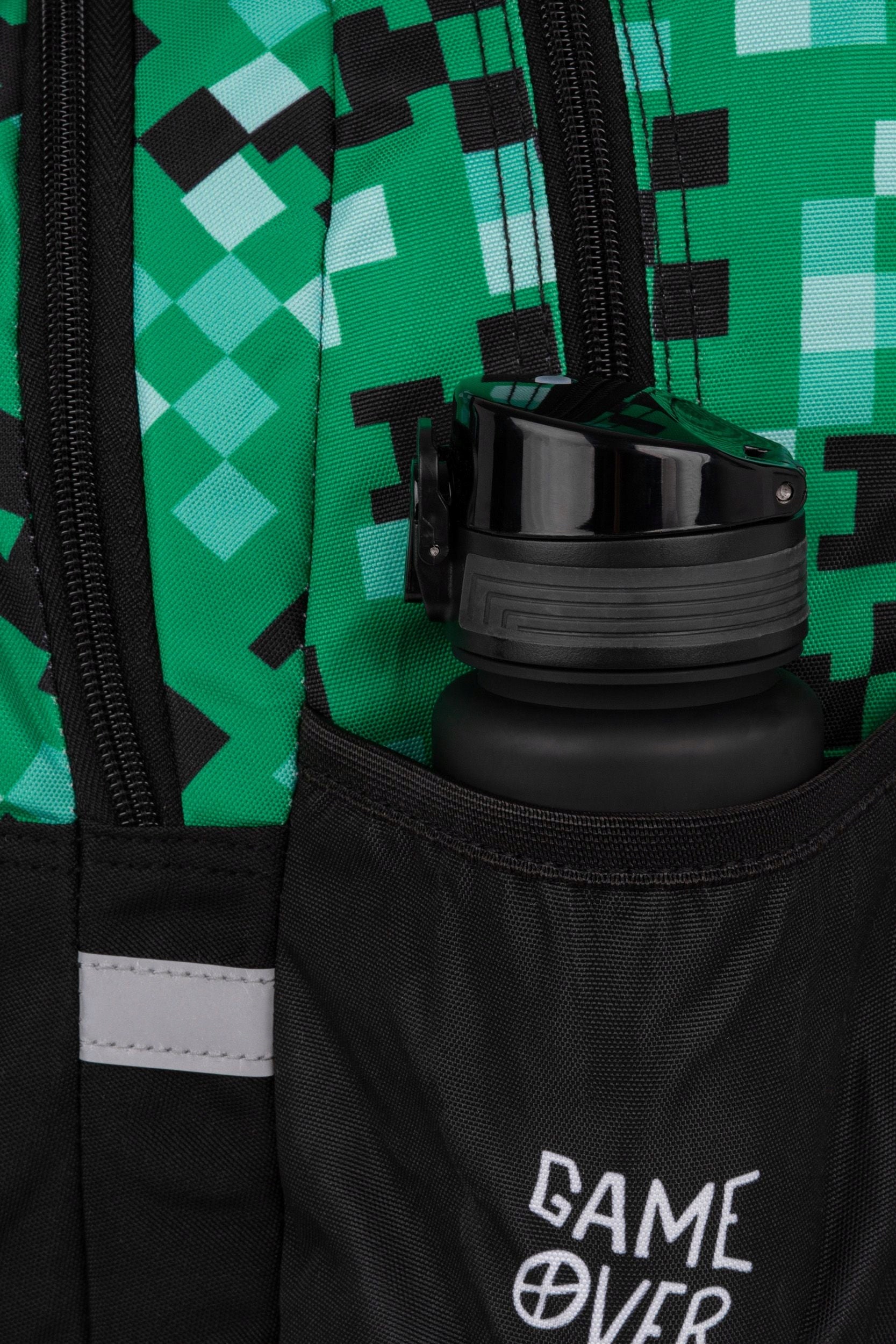 School backpack Coolpack Jerry class 1-3 Game Zone green minecraft Brand CoolPack