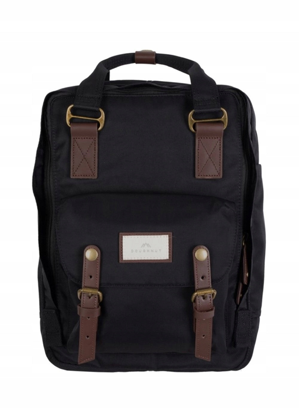 School backpack Doughnut Macaroon city travel black 16L
