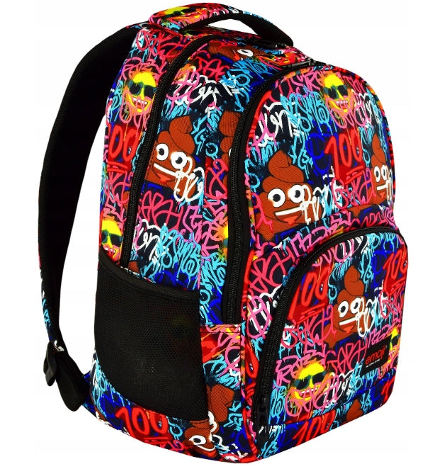 School backpack Emoji Graffiti St.Majewski EAN (GTIN) 5903235242106