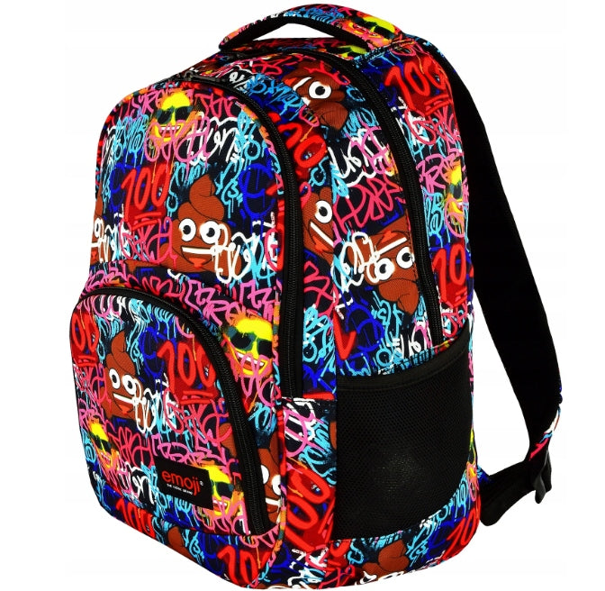 School backpack Emoji Graffiti St.Majewski Manufacturer code kjiuy