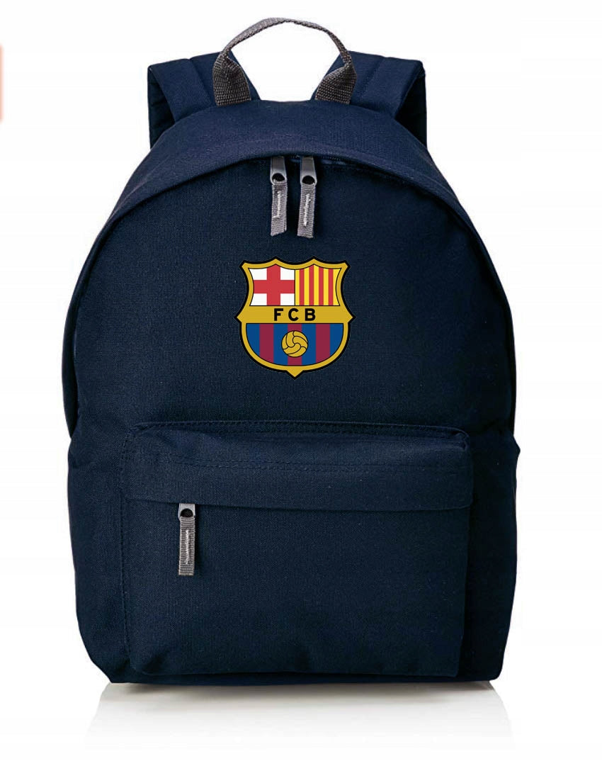 School backpack, FC Barcelona, navy blue, quality!, 18l DURABLE!