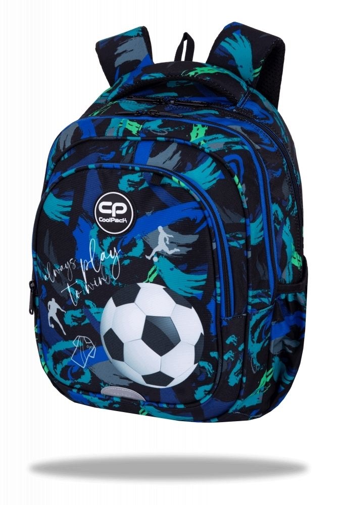 School backpack Fast Coolpack FOOTBALL NAVY ball