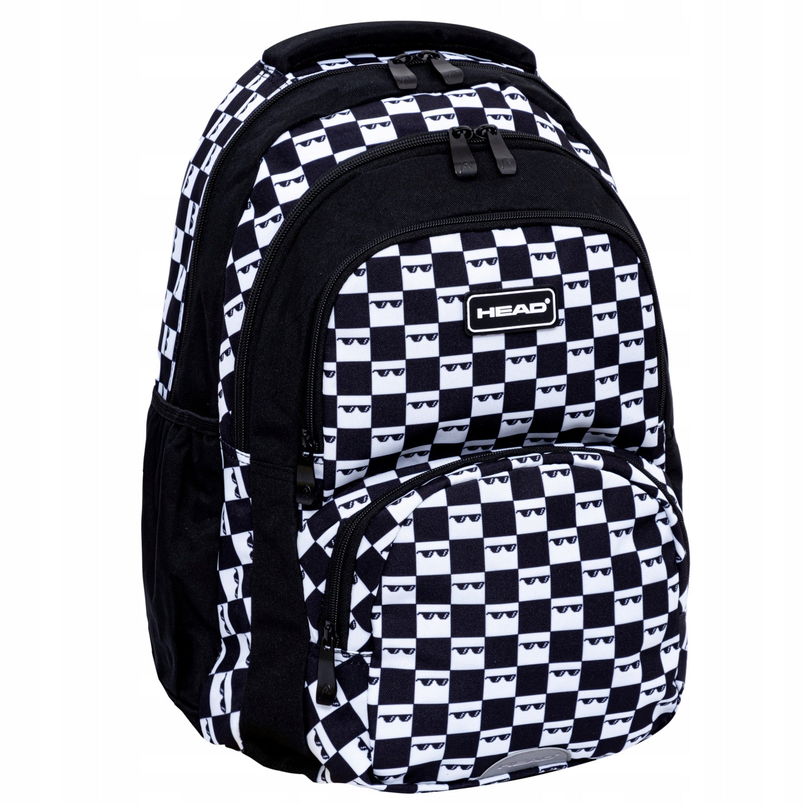School backpack HEAD 5TH ELEMENT SUNGLASSES, organizer, CHESSBOARD Brand Head