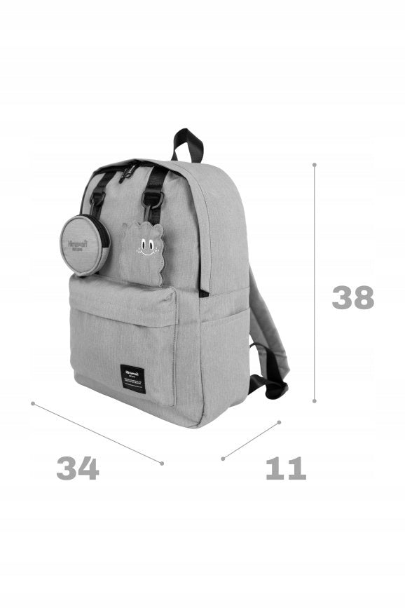 School backpack Himawari Pupil - for girl boy small light yellow Brand Himawari