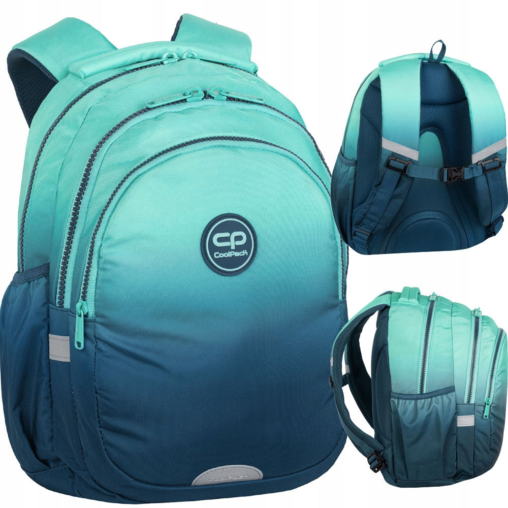 School backpack Jerry class 1-3 Gradient Blue Lagoon Coolpack F029690